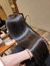 【カット込み】自然な艶髪ストレート+似合わせカット