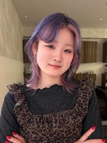 フェイス 石川町 (FACE)&nbsp;透明感たっぷり！パープル×ピンクのデザインカラー