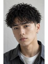 クレオ 片江店(CREO) メンズ短髪束感パーマツイストスパイラルツイストパーマ