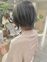 ローネス 銀座(LONESS)&nbsp;レイヤーボブグレージュくびれボブ大人ボブ20代30代40代銀座