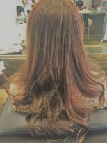 ヘアーデザイン ベリス(hair design bellis)&nbsp;ロング×ベージュ