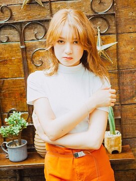 プロデュース 相模原店(Produce) 簡単スタイリング♪ヌーディーカラー☆セミディ