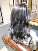  HELM nansp☆シルバーhair グレージュhair☆