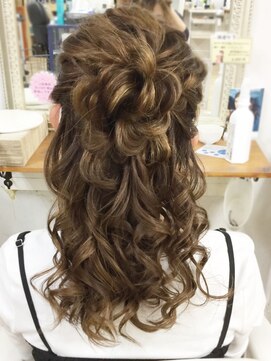 ヘアアンドメイク ゼン ヨコハマ(Hair&Make ZEN YOKOHAMA) 【ZEN横浜関内お団子ハーフアップ