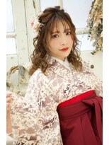 ヘアセットサロンシャルメ 梅田店(Hair Make Salon CHARMER)&nbsp;卒業式にオススメ！ハーフアップ♪