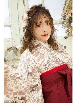 ヘアセットサロンシャルメ 梅田店(Hair Make Salon CHARMER) 卒業式にオススメ！ハーフアップ♪