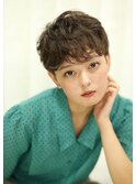 くせ毛風ショートパーマ・・・HINATA