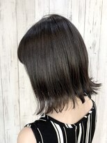 ヘアリゾート リノ(Hair resort Lino) 『ブリーチなし　シングルカラー』　5.5トーングレーブラック