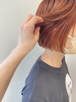 モリオ フロム ロンドン イオンモール 熊本店(morio FROM LONDON)&nbsp;【morio熊本】ぱつっとショート オレンジ.k.