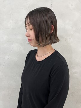 エンドリンク(endlink) ウエット×ぱつっとボブ