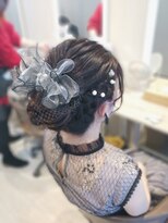 ヘアセットサロン ミント(Hair set salon MINT)&nbsp;編み込みアップスタイル