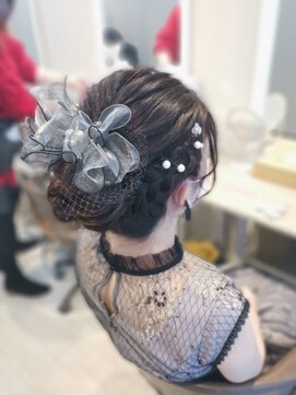 ヘアセットサロン ミント(Hair set salon MINT) 編み込みアップスタイル