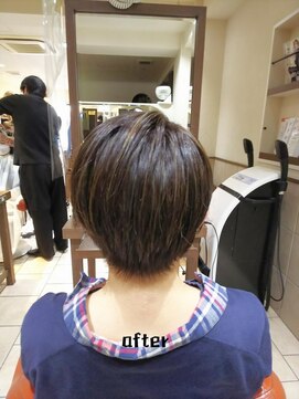 ネオリーブチノ 登戸店(Neolive cino) 白髪ぼかし 白髪馴染ませハイライト