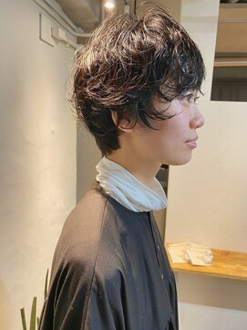 ソイリウム 下北沢(soi rium) ショートボブ　癖っぽいパーマスタイル