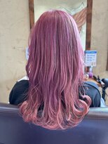 バルス(BLS)&nbsp;ウルフ×ピンクカラー【髪質改善/デザインカラー】