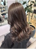 艶巻きロング　ミディアム　レイヤーカット