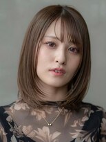 イオ 本厚木(io) 大人かわいいフェイスレイヤーシースルーバング小顔イメチェン