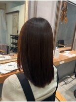 スイート ヘアデザイン(Suite HAIR DESIGN)&nbsp;髪質改善ストレート×ミディアム　【Ryoka 髪質改善】
