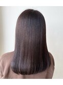 乾かすだけでサラツヤ髪に!ダメージレス縮毛矯正