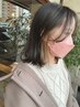 カット+カラー+トリートメント（ホームケア付き）　￥15730→13134