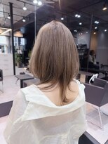 ファンナギンザ(FaNNa ginza) くびれヘア/韓国ヘア/ミディアム/前髪/小顔カット/透明感カラー