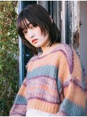 レイヤー姫カットボブ