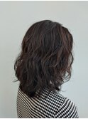 ゆるふわミディアムエイジングパーマ