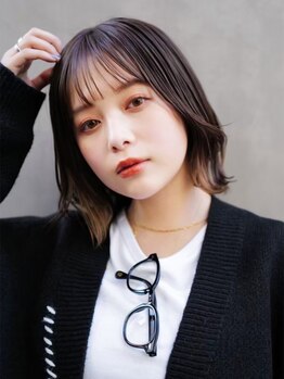 セシルヘアー JR尼崎店(Cecil hair)の写真/≪JR尼崎駅5分/イルミナカラー≫あなたの理想と似合うを両方叶える♪種類豊富なカラー剤で髪色を美しく☆