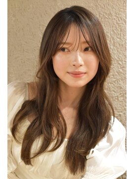 ハートボックス 四谷店(Heart box) 韓国風ゆる巻きロング