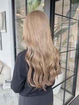 リムレス(LIMLESS) 透明感カラーダブルカラーミディアムレイヤー韓国インナーカラー