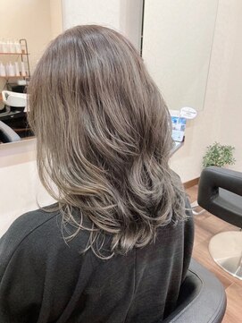 プライベート ヘアサロン カオ(private hair salon kao) 透明感とノーコテスタイリング