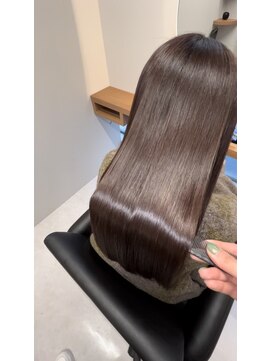 ベッカン 新宿店(BEKKAN) 縮毛矯正+リンゴ幹細胞+髪質改善+5リセット