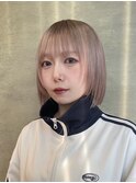 ハイトーンホワイトベージュピンクベージュミルクティーベージュ