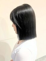 エンクス 天王町店(enx)&nbsp;ホワイトグレージュデジタルパーマミニウルフ天王町MN61