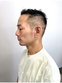20代30代40代　スキンフェード×クロップスタイル