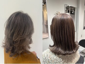 ハーツ 船橋(HEARTS)の写真/【話題の脱白髪染め】白髪を「隠す」から「魅せる」へ！白髪ぼかしカラーで自然に馴染む髪色に[船橋]