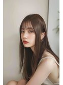 ショコラベージュナチュラルストレート