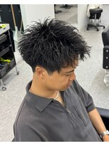 ブライト(BRIGHT)&nbsp;スパイキーショートスパイキーパーマ