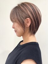 ジル ブラン 福岡(JIL BLAN)&nbsp;ハイライトカラー/ショートカット/レイヤーカット/福岡天神