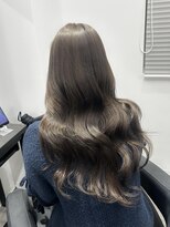 アイズ 横浜(IS) 【RIKA】ブリーチなしダブルカラー/モカグレージュ