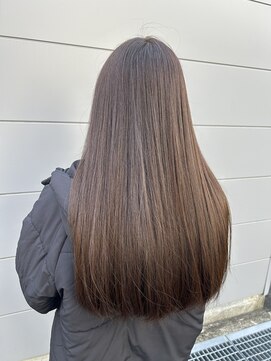 秋冬にぴったりのマロンベージュ