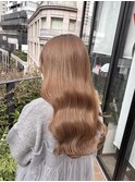 ブリーチなし艶ミルクティーブラウン◎