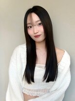 トリッカ 銀座(tricca)&nbsp;ロングヘア/ストレートヘア/暗髪ロング/サラツヤ/美髪