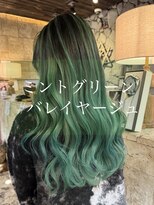 ヴォア(VOA)&nbsp;VOA☆ミントグリーンのバレイヤージュ