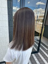 アース 四日市店(HAIR&MAKE EARTH)&nbsp;透け感×細ハイライトで叶う大人の上品カラー
