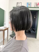 フー バイ セリナ(Fuu.by serina)&nbsp;柔らか質感◎ レザーシンプルボブ