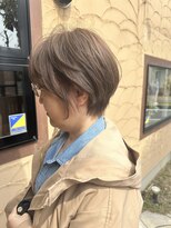 アンツ ヘアーアンドリゾート 辻堂本店(ANT'S Hair and Resort) 30代40代50代/イメチェン/ピンクベージュ/アンブレラカラー/前髪