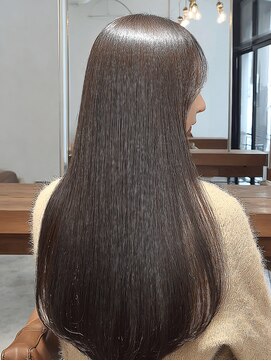 ラル 水戸県道50号店(Lalu.) イメチェン/ピンクベージュ/アンブレラカラー/前髪/水戸