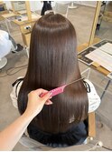 ツヤツヤショコラブラウン