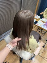 ノーヴァ バイ ボナ 前橋店(nova by bona) 歩くたびにサラリ◇明るめシアーカラーの極上ストレート8